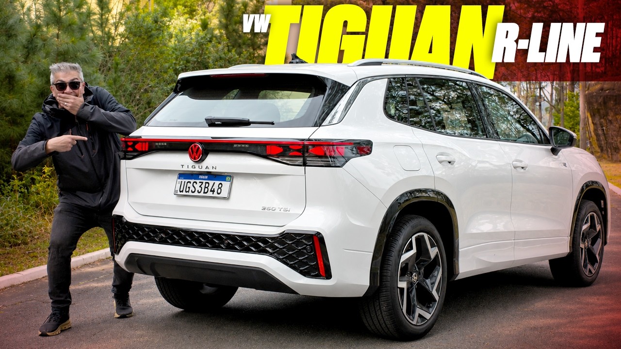 VW Tiguan R-Line 2027 - POR QUE TODO MUNDO QUER UM? SUMIU DAS LOJAS? RODEI 1.000 KM E CONTO TUDO!