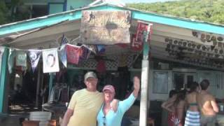 preview picture of video 'St. John Charter Boat USVI Palm Tree Charters from  Cruz Bay  goes to The  BVI w/ the McNamaras'