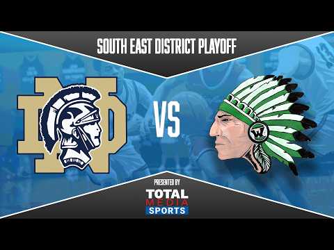 Division 7 Southeast 1 Semi-Finals Western Indians vs Notre Dame Titans