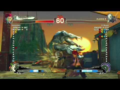 SSF4  : shinji840 [C.Viper]  vs  K Mada [Seth] Ranked Matches