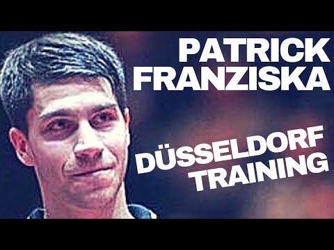 Training With FRANZISKA Patrick and JANCARIK Lubomir PART 1 @ DUSSELDORF TABLE TENNIS TRAINING