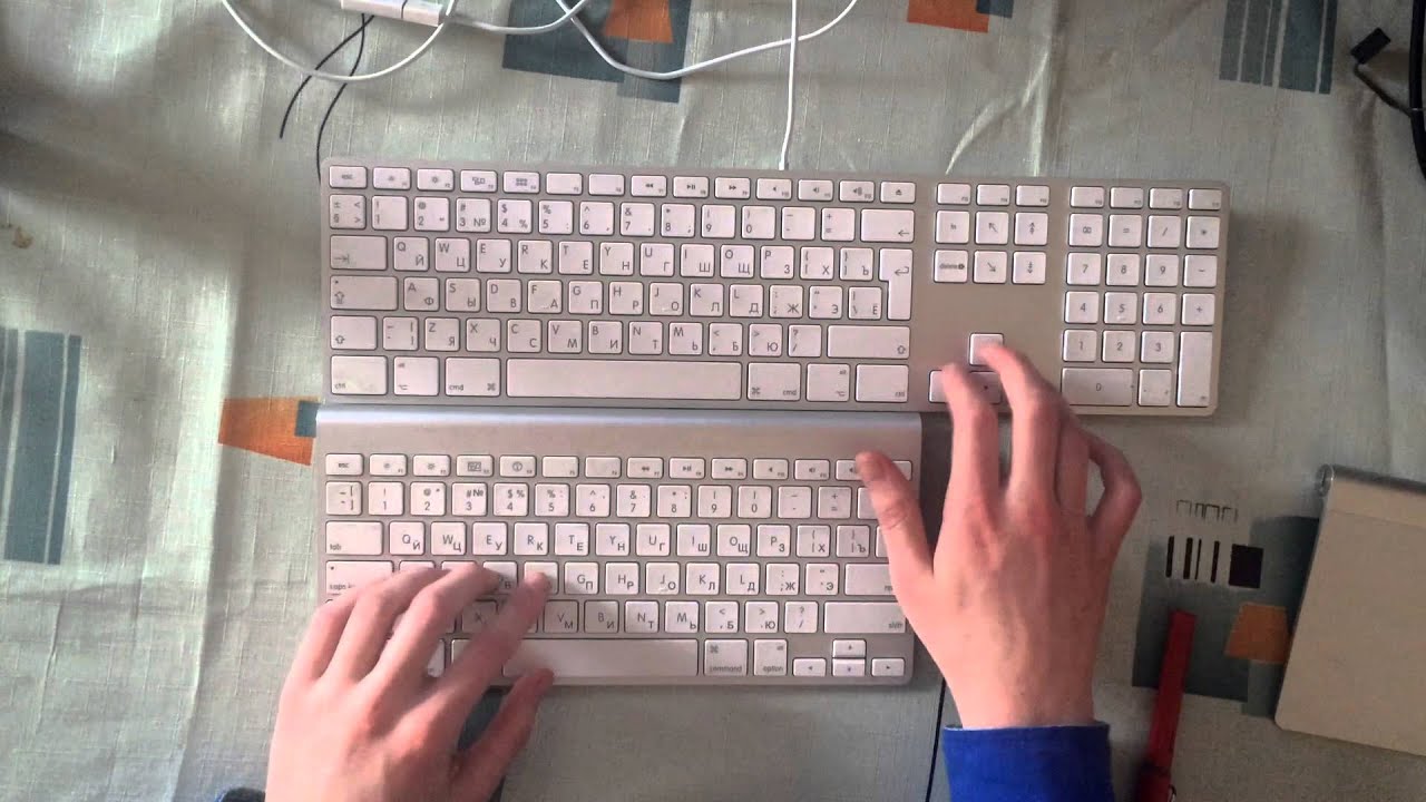 Клавиатура Apple Keybord with Numeric Keypad MB110RU/B