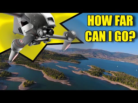 DJI FPV Drone Range Test - Manual Vs Sport VS Normal