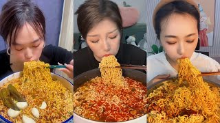 Download lagu Extra Spicy Korean Soup Noodles Eating Mukbang Spicy Noodles Eating Challenge Asmr  mp3