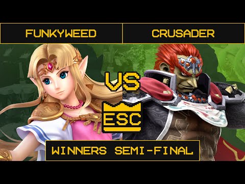 ESC 30 Smash Ultimate Winners Semi-Final - Funkyweed (Zelda) Vs. Crusader (Ganondorf)
