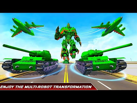 Tank Robot Plane Transport 3D Game #2 - Android iOS Gameplay