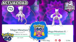‼️ACTIVADO MEGA MEWTWO: ESTAS SON LAS RAIDS NECESARIAS PARA SU REGISTRO/SUBIDA nv.4 (GO Fest Tokio)