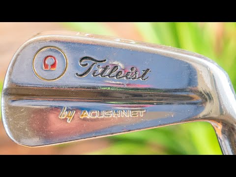 1969 Titleist By Acushnet Forged Blade Irons - The Vintage Gofler