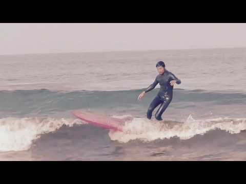 2019.05.03 Surfing in NAKAMURA NAKATApro Singlefin Longboard
