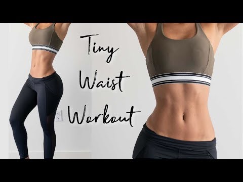 HOURGLASS AB WORKOUT - 5 Exercises for a Flat Tummy!