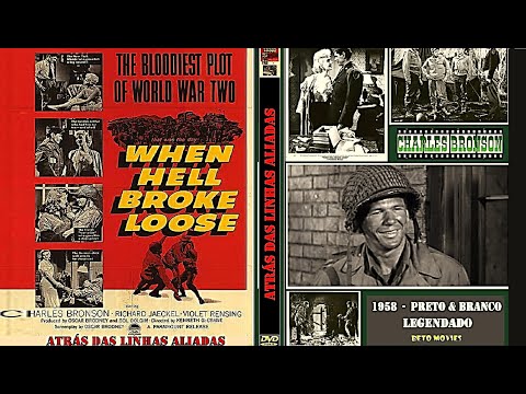 Charles Bronson - Atrás das Linhas Aliadas (1958) - Filme Raro e Completo