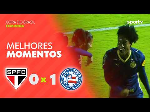 Gols e melhores lances de São Paulo x Bahia