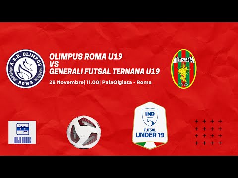 Under 19 nazionale C5: Olimpus Roma vs Generali Futsal Ternana U19