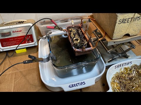 Pure Gold Reverse Plating Cell Part 6