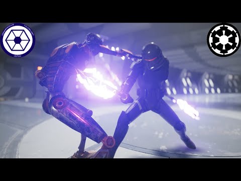 Purge Troopers VS BX-Commando Droids - Star Wars Jedi Survivor NPC Arena Battles