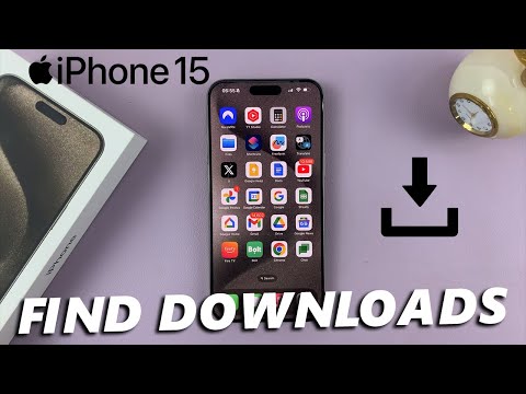 How To Find Downloads On iPhone 15 & iPhone 15 Pro