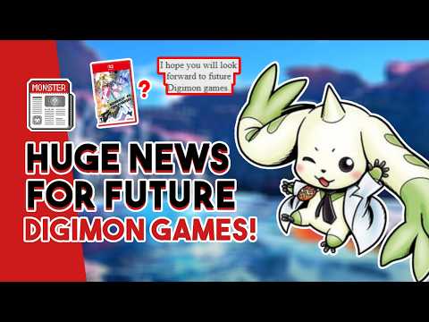 This is GREAT DIGIMON NEWS For Future Video Games!