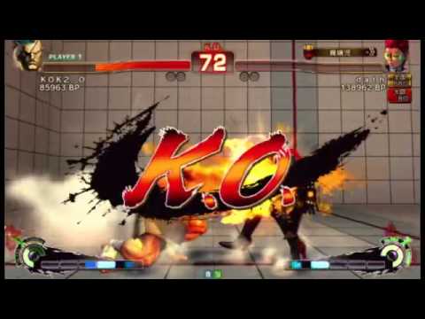 SSFIV:AE v2012 - Momochi-taru vs. Katakana de Tetsuko dath - Tengukai 8 Grand Final