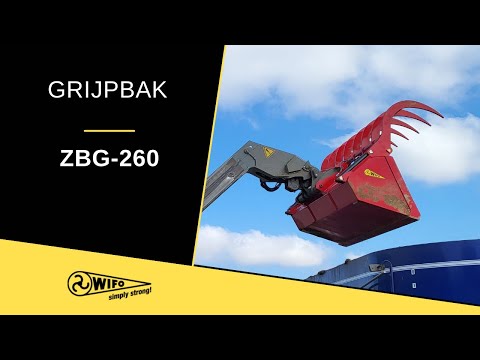 Pelikaanbak ZBG-260 | WIFO - Mengwagen laden met de WIFO Pelikaanbak