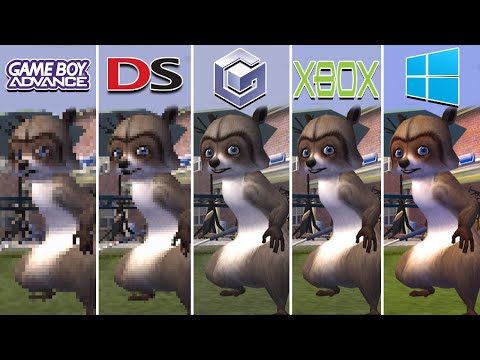 Over the Hedge (2006) GBA vs NDS vs Gamecube vs XBOX vs PC (Which One is Better?)