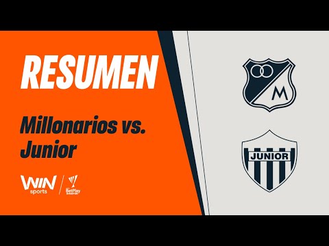 Millonarios vs. Junior (summary and goals) | Liga BetPlay Dimayor 2026-1 | Matchday 2