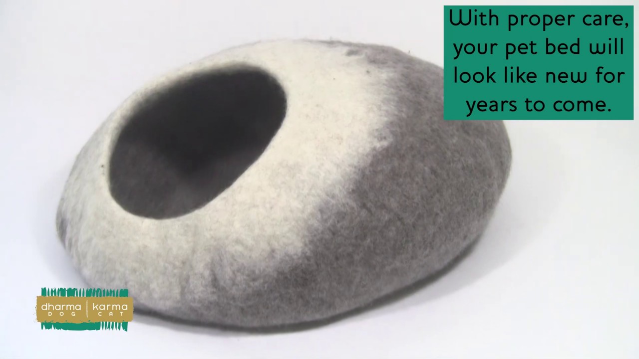 Dharma Karma Katzenhöhle Fisch, 54 x 28 x 20 cm, Türkis