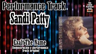 Sandi Patty  - Exalt The Name - Performance Tracks Original
