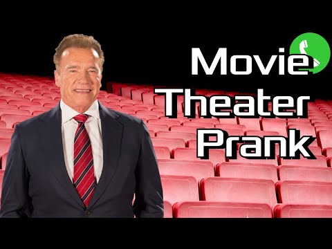 Arnold Calls Movie Theaters - Prank Call