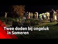 Twee mannen (20) uit Someren overleden nadat ze met auto in het water terechtkwamen