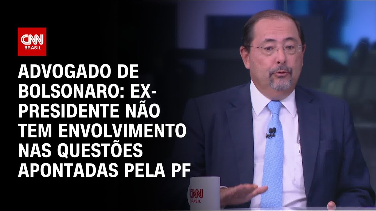 Advogado de Bolsonaro: Ex-presidente não tem envolvimento nas questões apontadas pela PF | WW