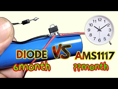 Lowering 4.2v to 1.5v : AMS1117 vs Diodes - The Results Surprised Me!