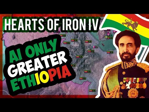 HOI IV | ETHIOPIAN EXPANSION! | Road to 56' - Random Ideology Mod - AI Only