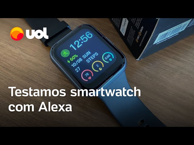 SMARTWATCH BOM E BARATO? Maimo Watch 2021 com Alexa - Unboxing e Impressões  