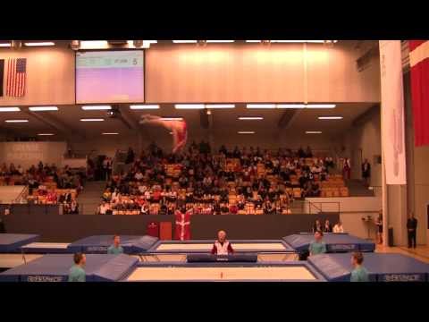Rosie MacLennan - Women's Individual Final - Trampoline World Cup, Odense Denmark