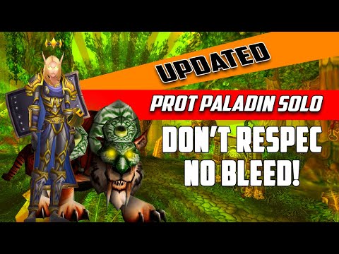 [TBC Only] Tiger Boss Solo for Prot Paladin - TBC Classic