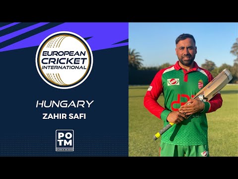 POTM: Z.Safi - ROM vs HUN | Highlights | ECI Valletta Cup T20I, Malta Day 3 | ECI22.015