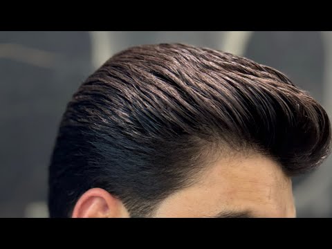 Como cortar cabelo social todo na tesoura/ como fazer a técnica de pente corrido / corte com mechas