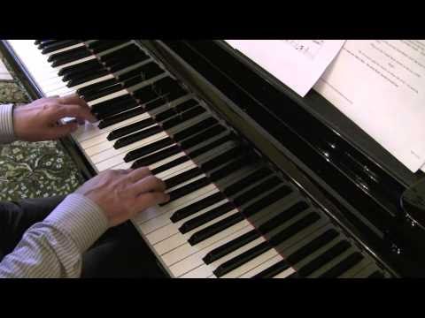 Minuet in g minor from Notebook for Anna Magdalena Bach - Played by Pianopod