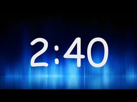 2:40 Minutes Timer / Countdown from 2min 40sec