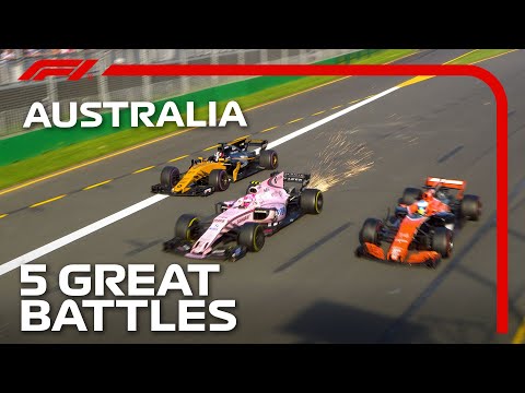 Five Great Battles at the Australian Grand Prix