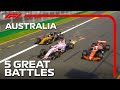 Five Great Battles at the Australian Grand Prix