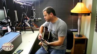 Wade Bowen sings Sweet Leola for the first time live on KOKEFM