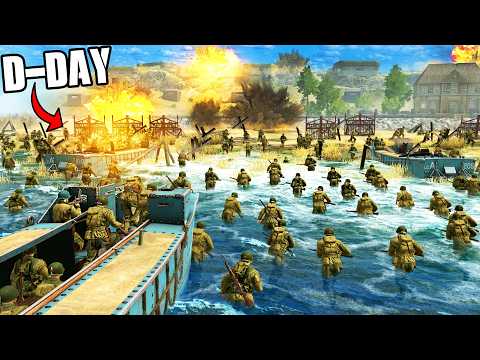 Can German Army Hold BEACH FORTRESS vs D-DAY Invasion?!- Gates of Hell: WWII Mod