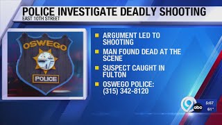 Police investigating deadly shooting in Oswego