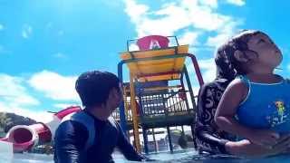 preview picture of video 'Galaxy Waterpark Jogja-Easter Holiday 2015-SJCam SJ4000 test (Part2)'