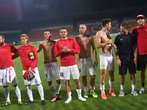 Litex vs. DVTK 14/15 - Ünneplés a meccs után - boon.hu