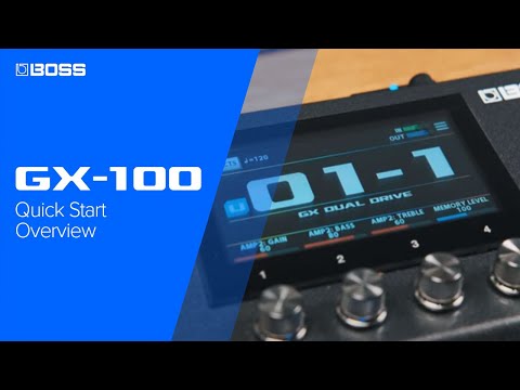 BOSS GX100 GX100 Multi Effects Pedal for Electric Guitar & Bass image 9