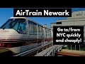 How To Use The Newark EWR Airport AirTrain NYC To EWR And EWR To NYC