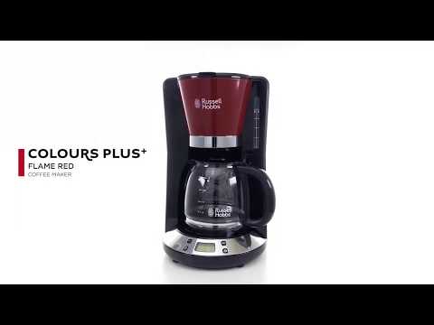 Kavos aparatas Russell Hobbs 24031-56 Colours Plus+ Flame Red (Raudonas/Juodas)