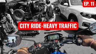 How to Ride a Bike in Traffic for Beginners | Traffic Me Bike Kaise Chalaye